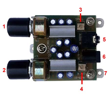 tea2025 amplifier board connections image